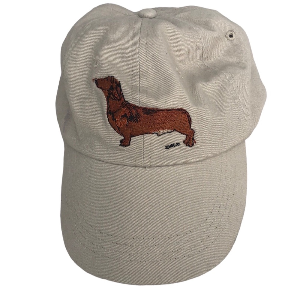 Embroidered Dachshund Baseball Cap